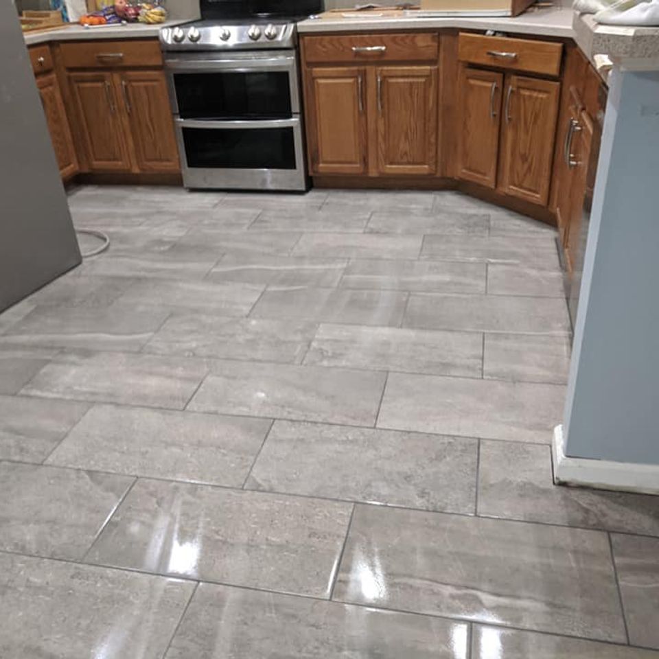 Deked out  floor
