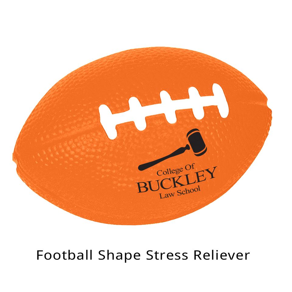 Football shape stress reliever