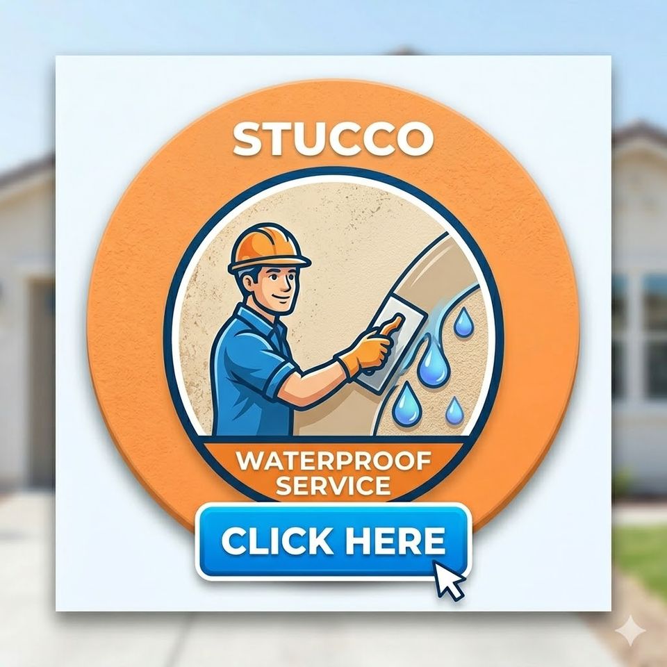 Stucco water proof service