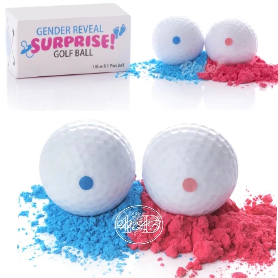 Golfball gender reveal
