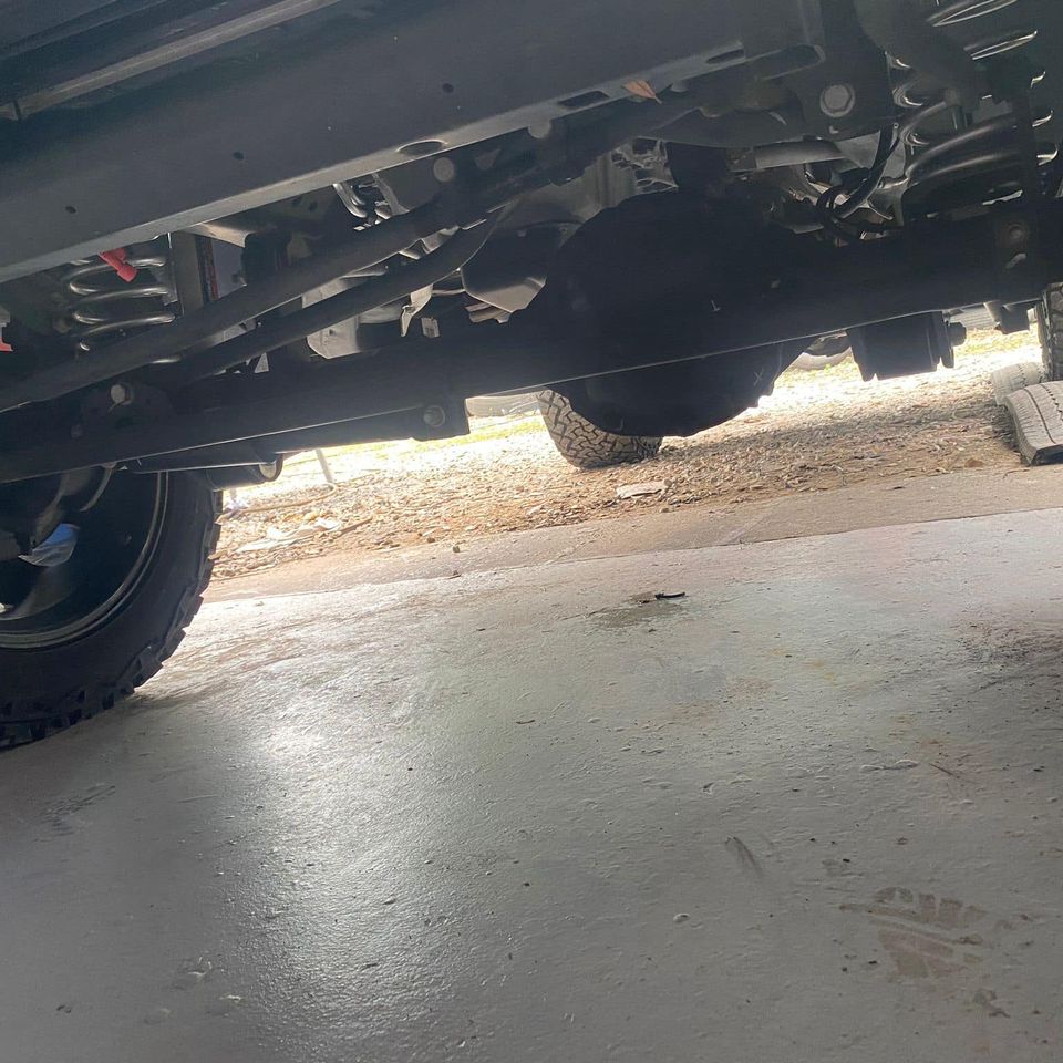 Under jeep