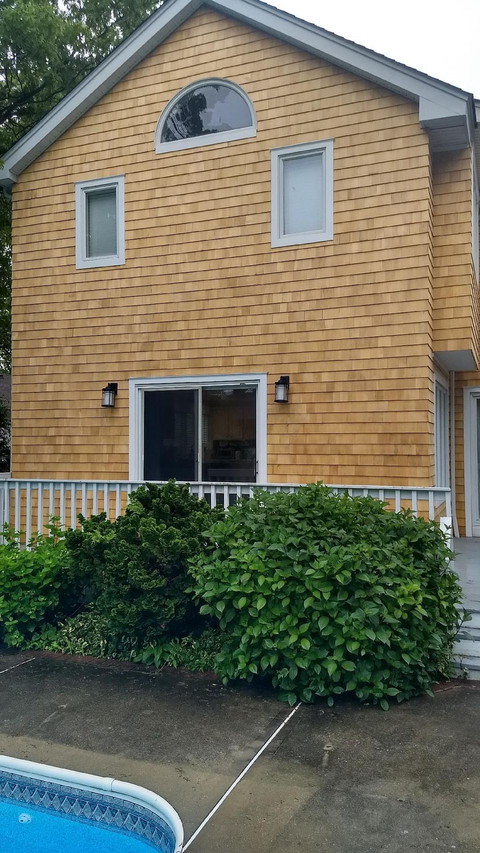Cedar siding