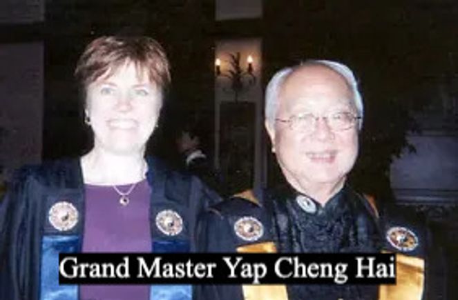 Grand Master Yap Cheng Hai and Rochel The Feng Shui Solution