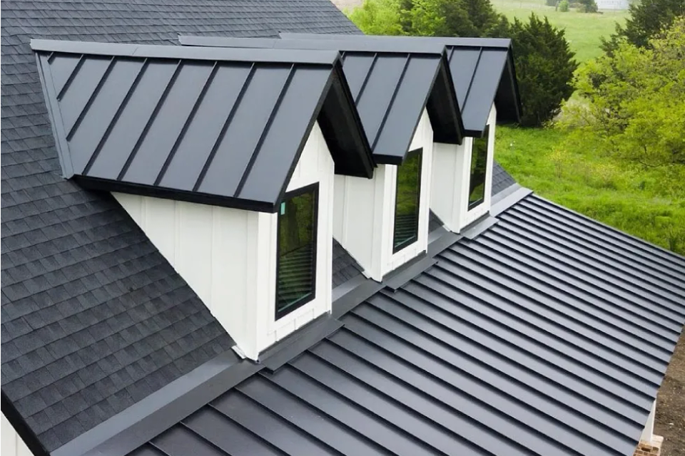 Alpine metal roof installation