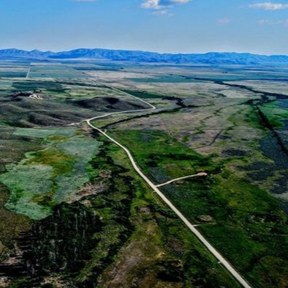 Scenic overview from a drone | Boise Aerial Drone Photography