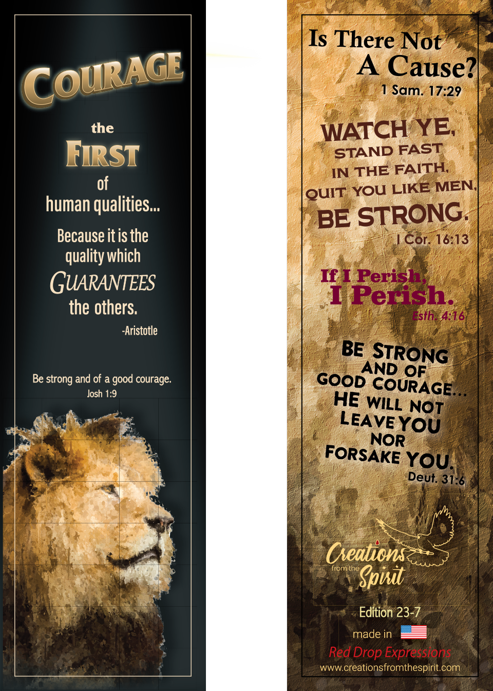 Truthmark layout 5x7 lion original