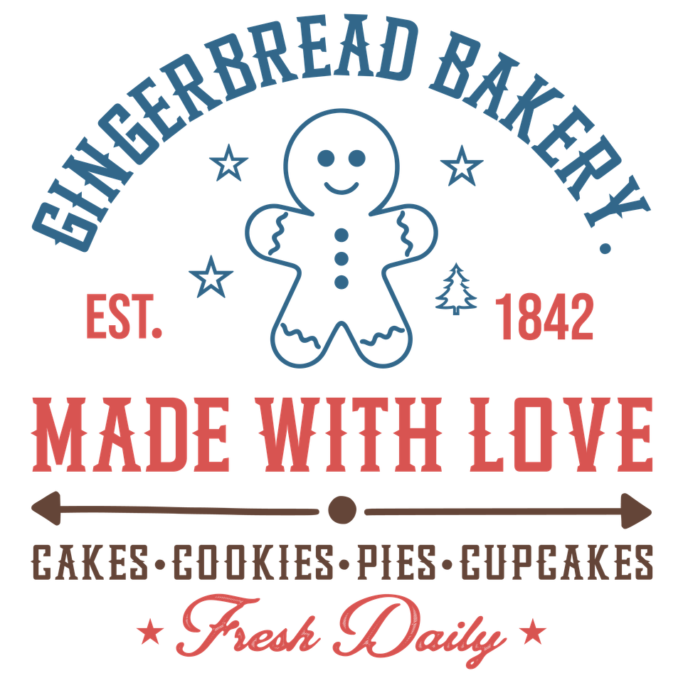 Seasons   christmas gingerbread bakery color