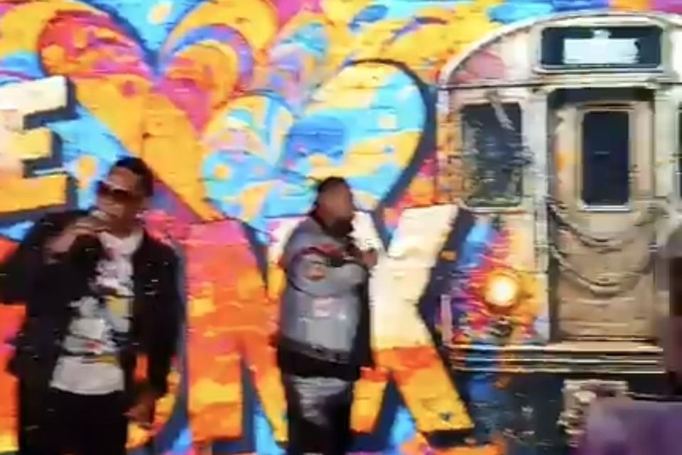 Deedee   bronx chamber of commerce gala train and bronx graffiti pic