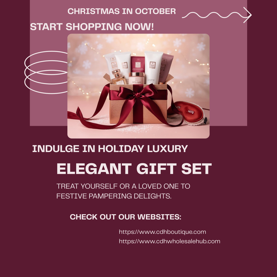 Treat yourself or a loved one to festive pampering delights.   1