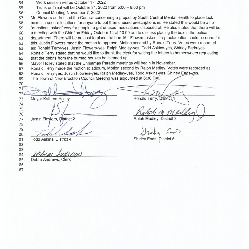 October 3  2022 council meeting page 2