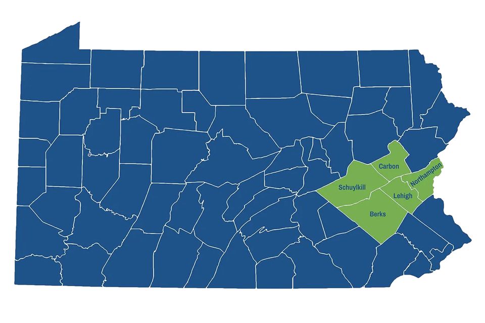 Pa with counties original