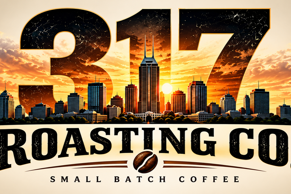 317 roasting co. coffee emblem