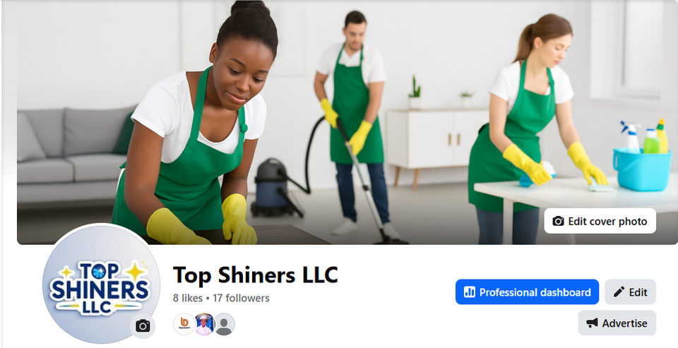 Top shiners facebook page
