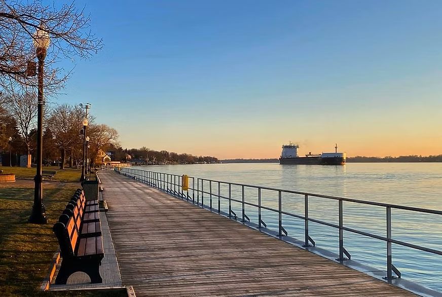 Palmer Park Boardwalk, St. Clair Michigan