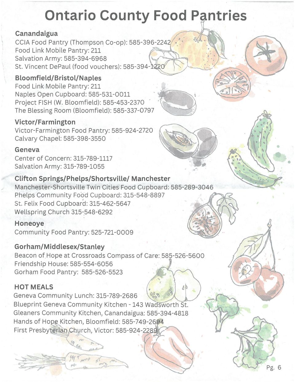 Food pantries