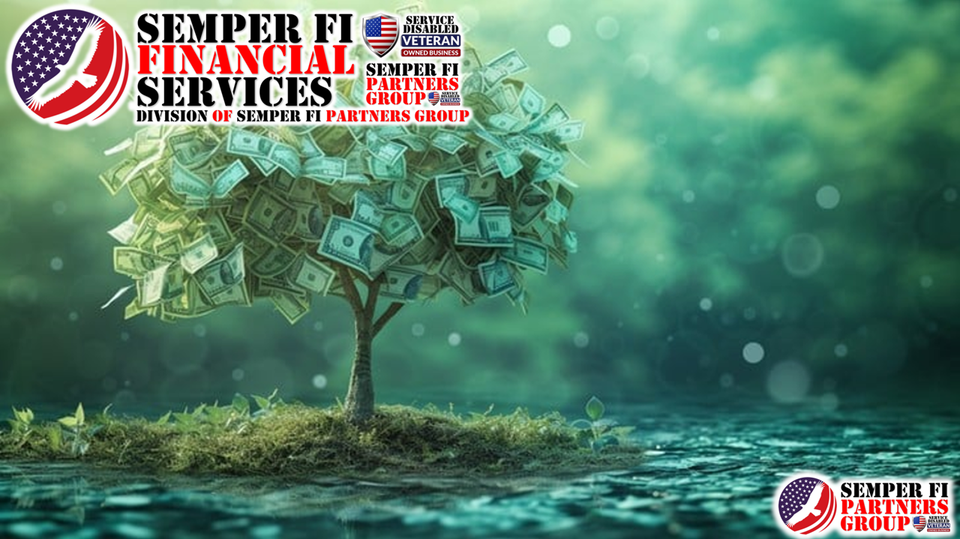 Logo semper fi financial services banner