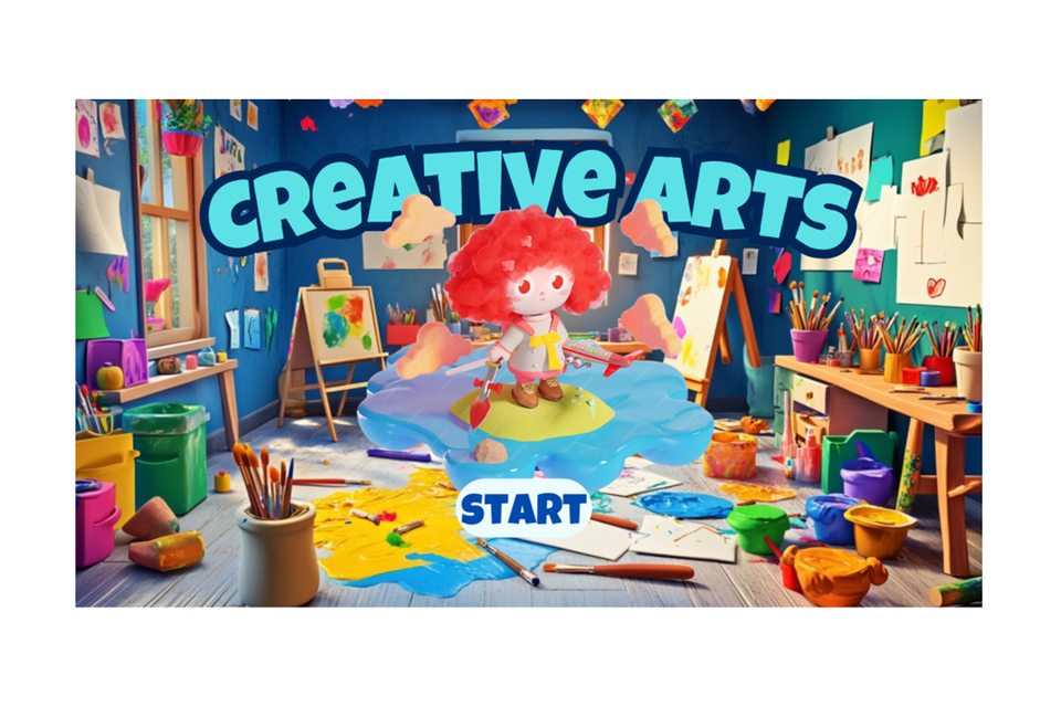 Creative arts   kids interactive quiz game