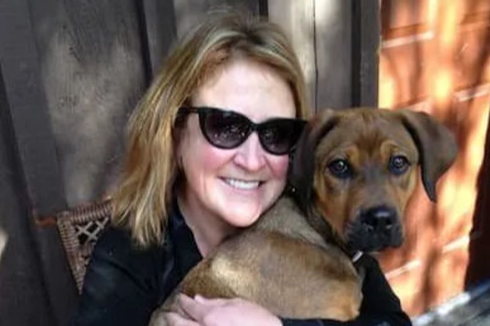 KPCopy and her first dog (as a puppy) Gunther 