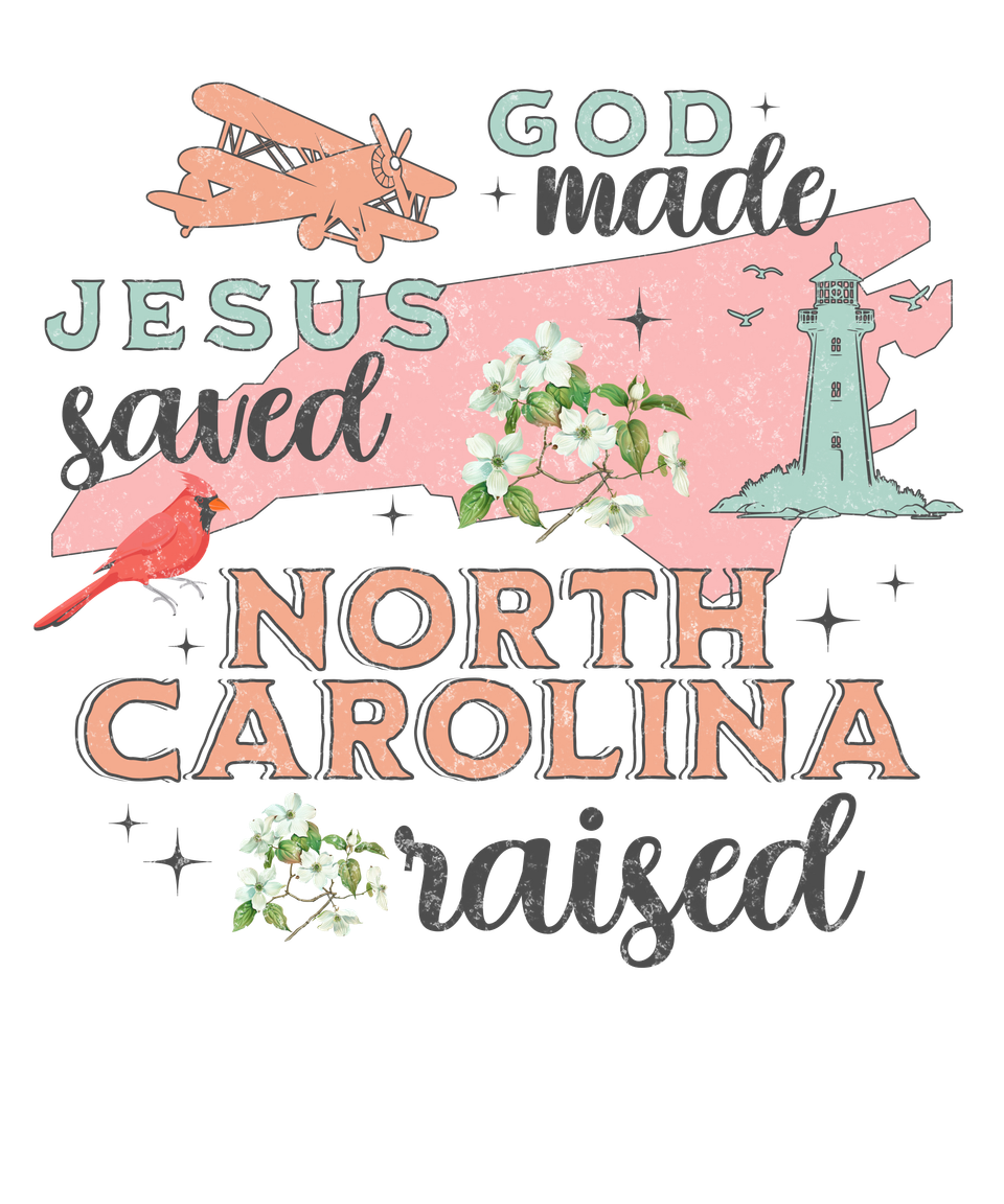 State   north carolina raised