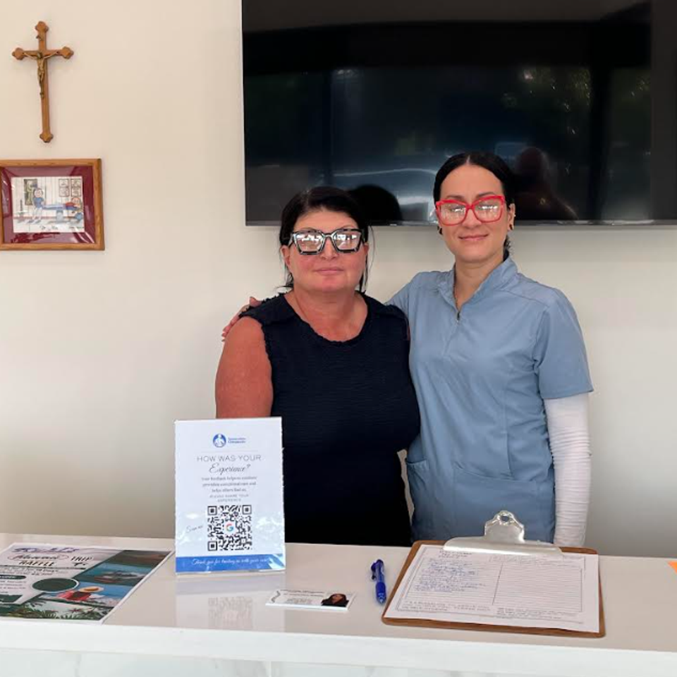 dr orlando and office manager in bayonne, nj