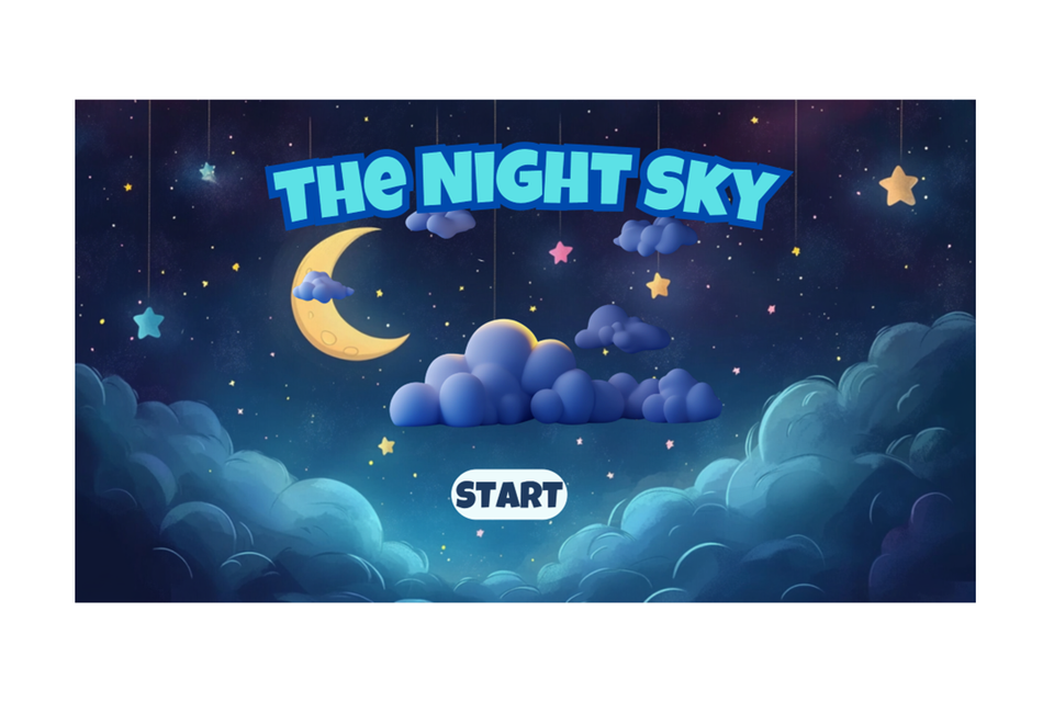 The night sky   kids interactive quiz game