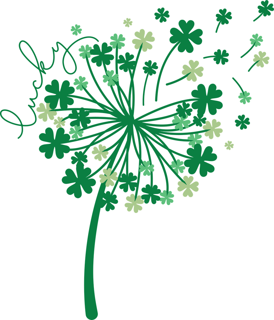 Seasons   st patricks day clover dandelion png