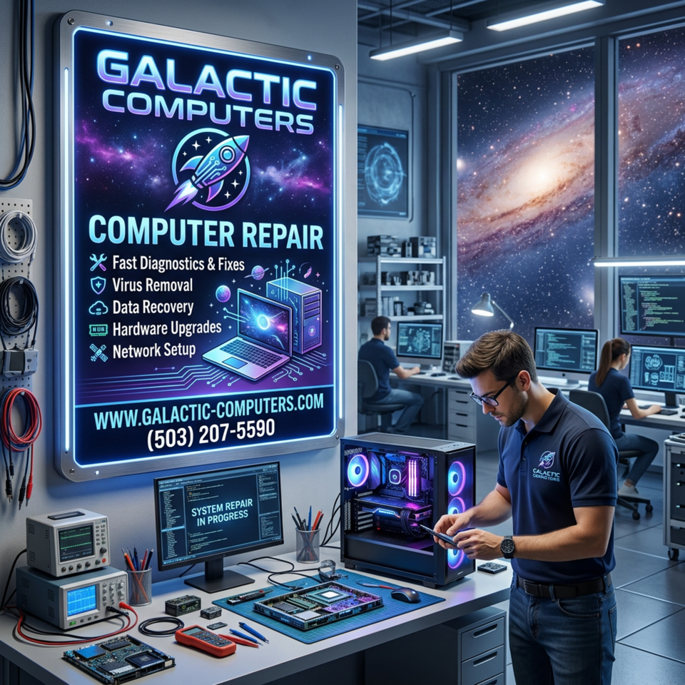 Galactic computers shop