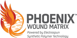 Renovoderm phoenix wound matrix fibrous electrospun graft extracellular wound care management skin enhance tissue regeneration rapid healing pwm spun