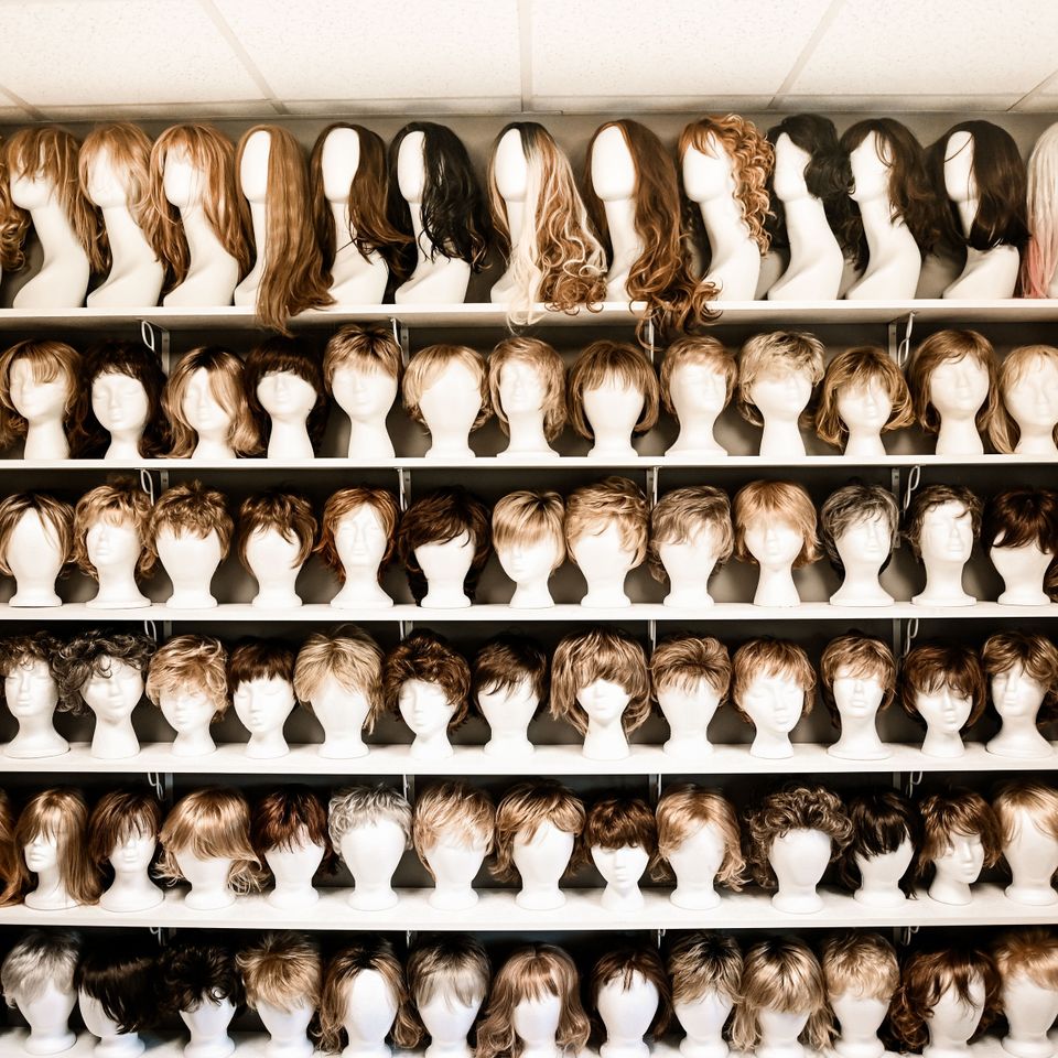 Wig wall