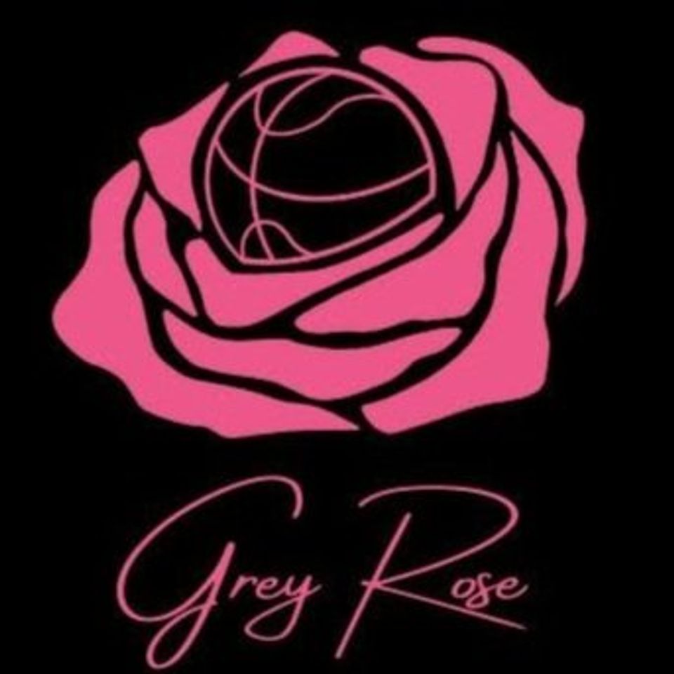 Grey rose logo