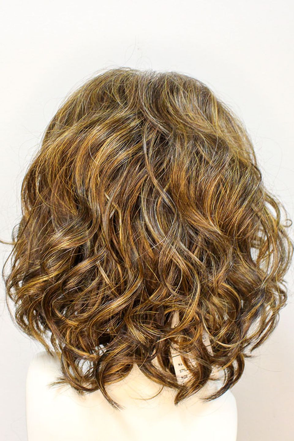 Medium brown curly bob 3