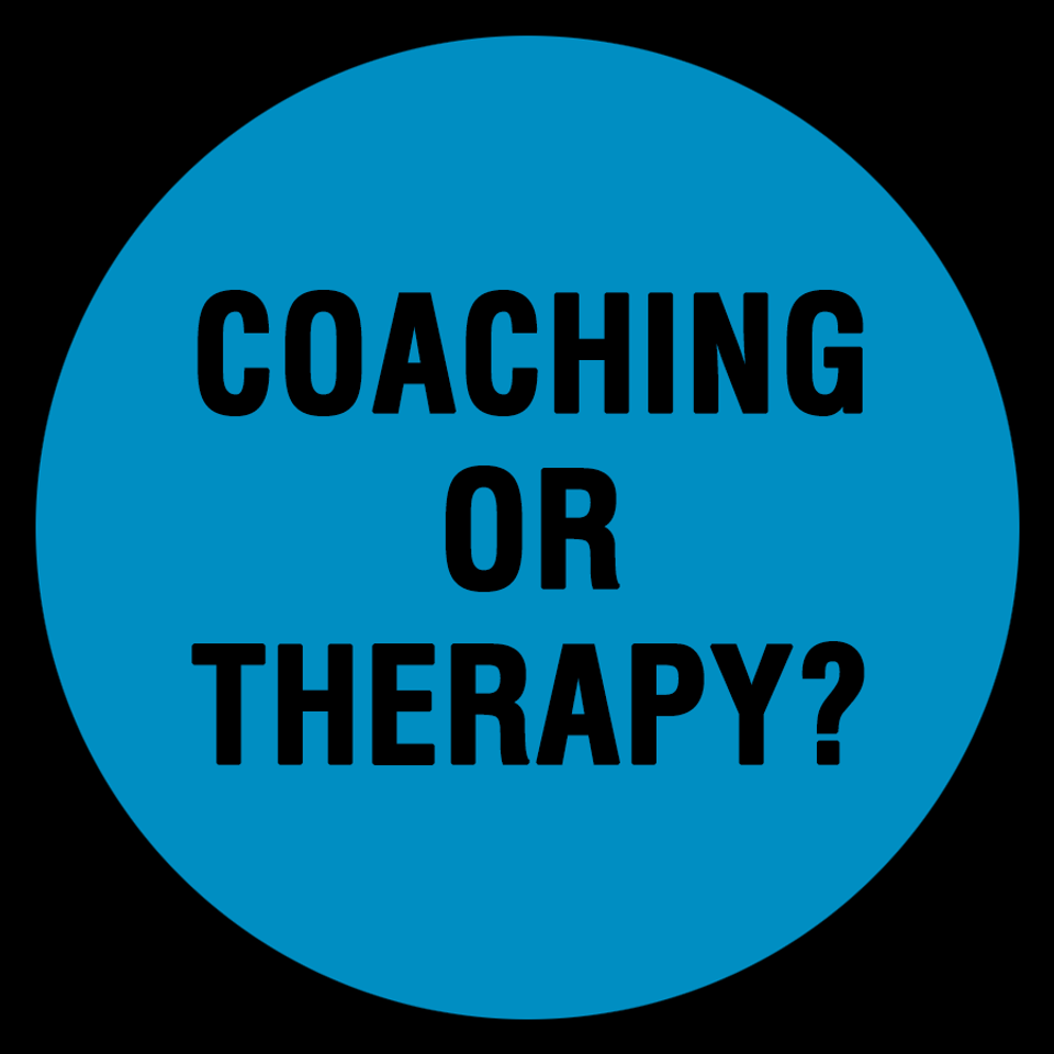 Coaching or therapy