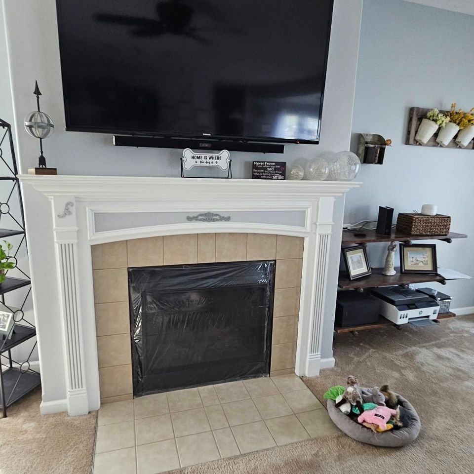 Mounted tv 3