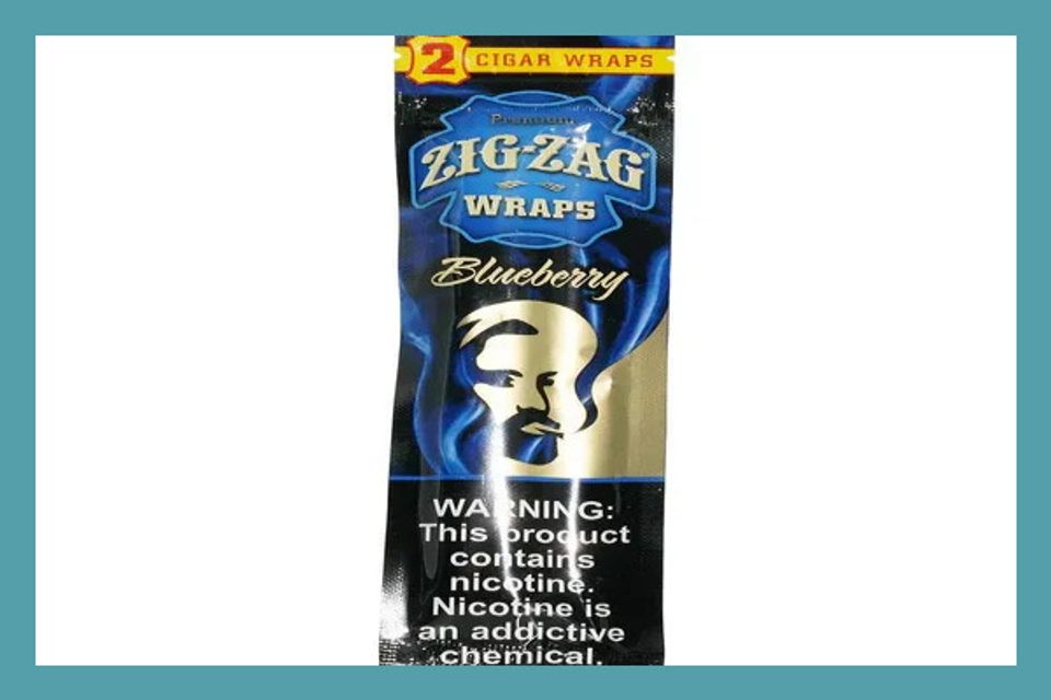 Zig-Zag Wraps - Blueberry 2 ct