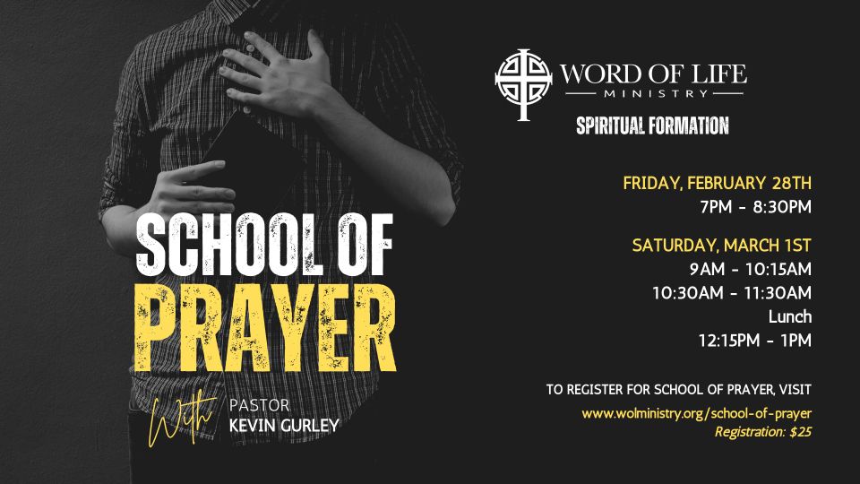 School of prayer registration