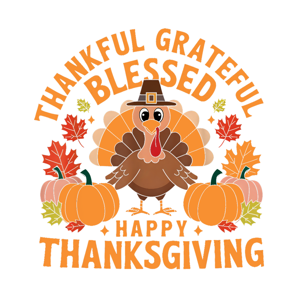 Seasons   thanksgiving thankful grateful blessed funny thanksgiving turkey