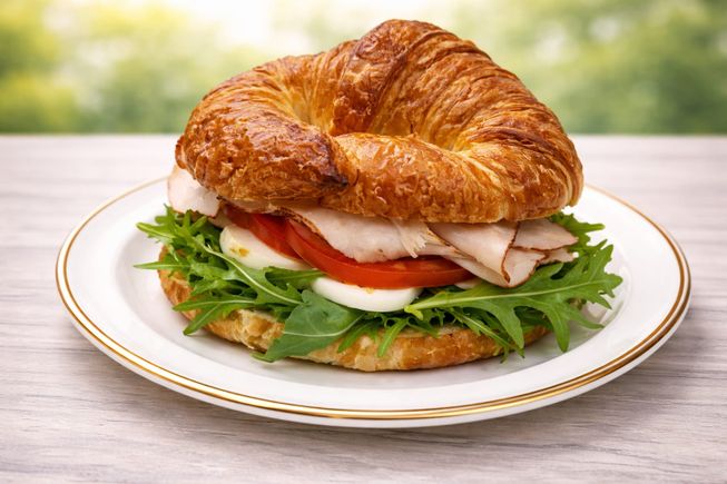 Turkey Egg & Avocado Breakfast Sandwich