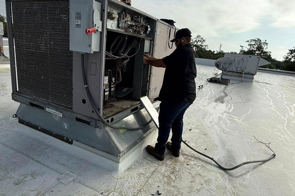 Servicing commercial unit