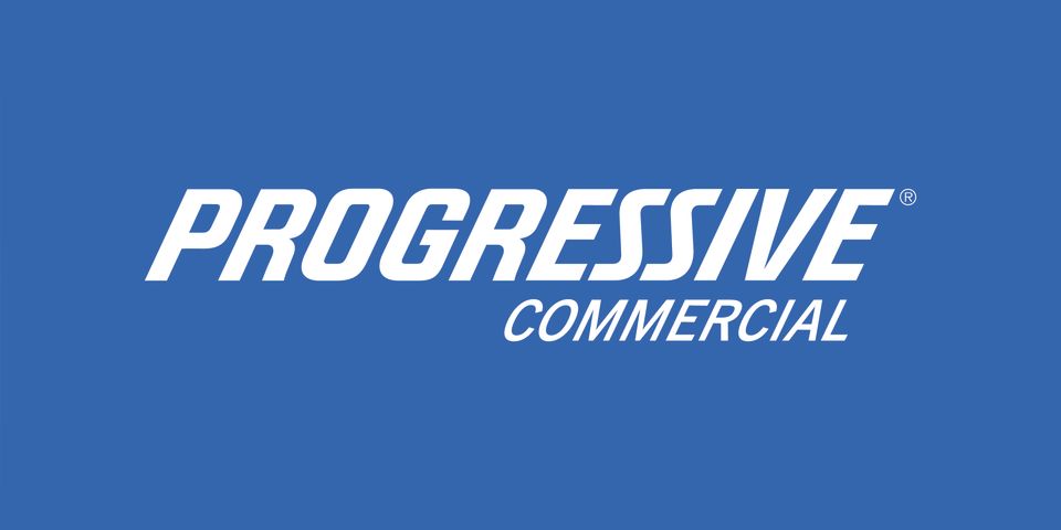 Progressive commercial logo white