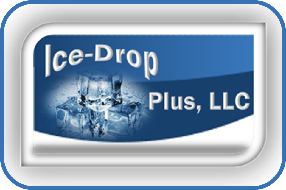 Ice drop plus logo