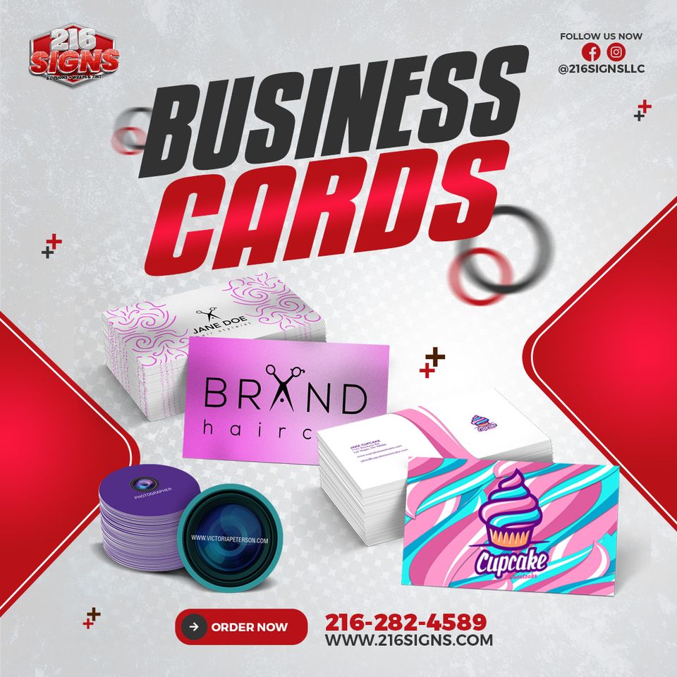 216 signs business cards