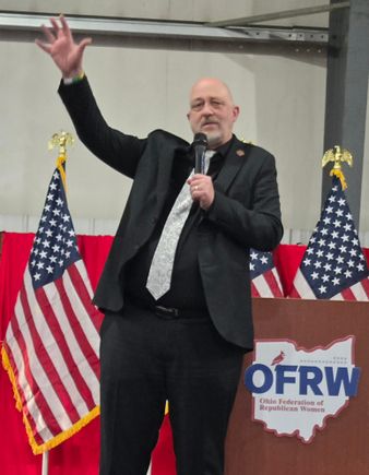 Mahoning Valley Republican Women’s Club with Lorenzo Sewell at an OFRW event