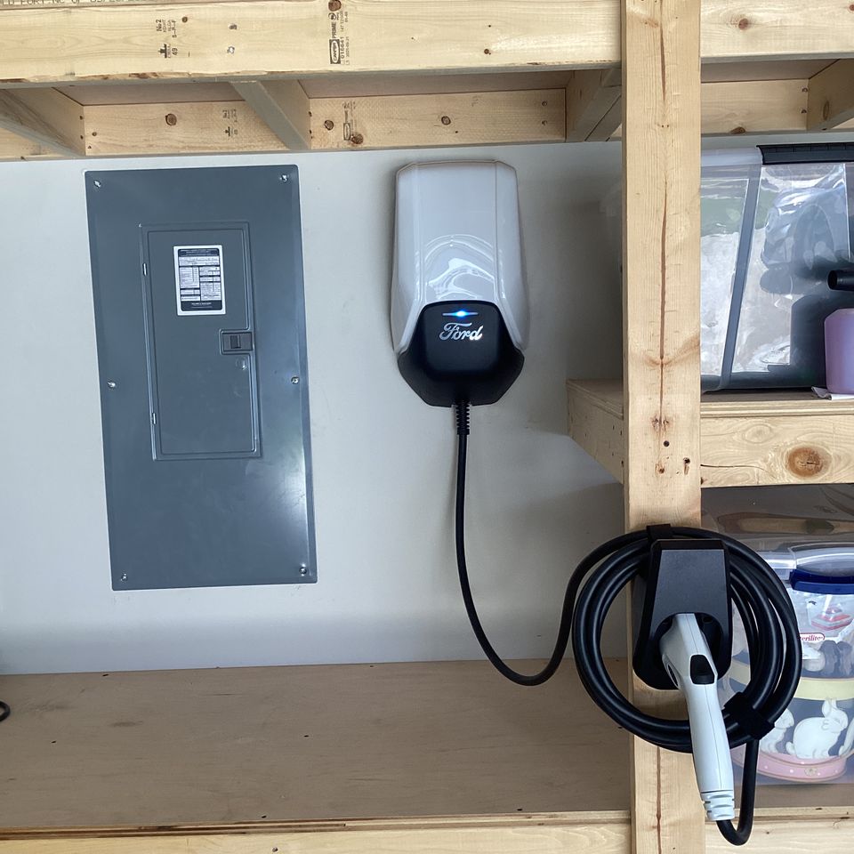 Ford ev charger garner