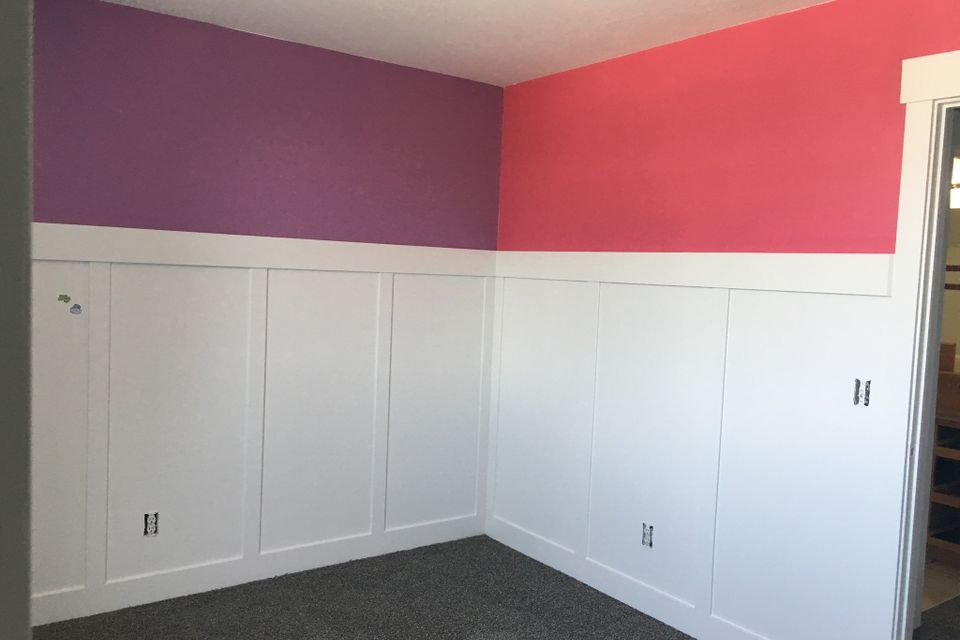 Board and Batten wall installation