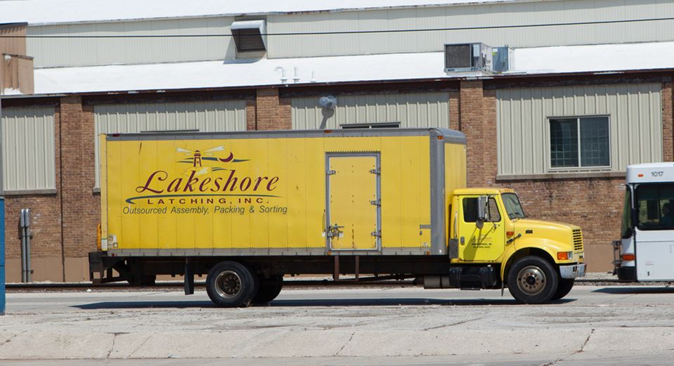 Delivery truck