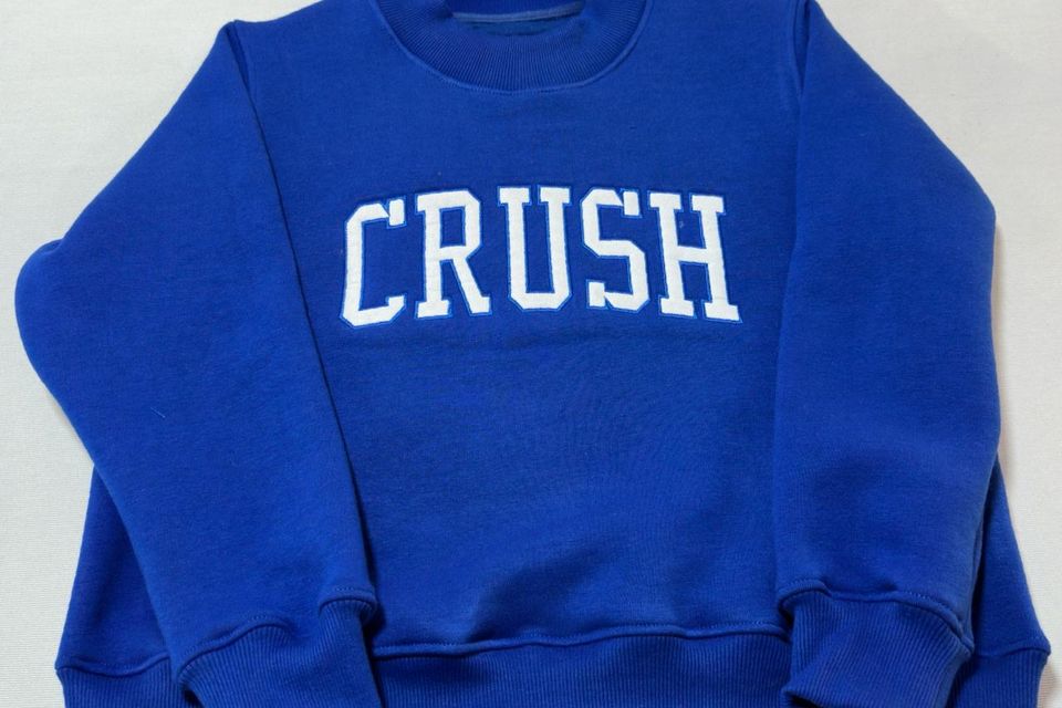 Mock neck sweatshirt