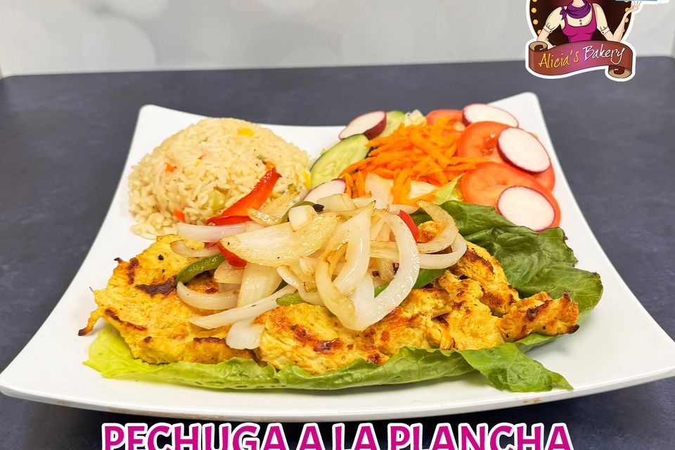 Alicias bakery katy pechuga a la plancha menu