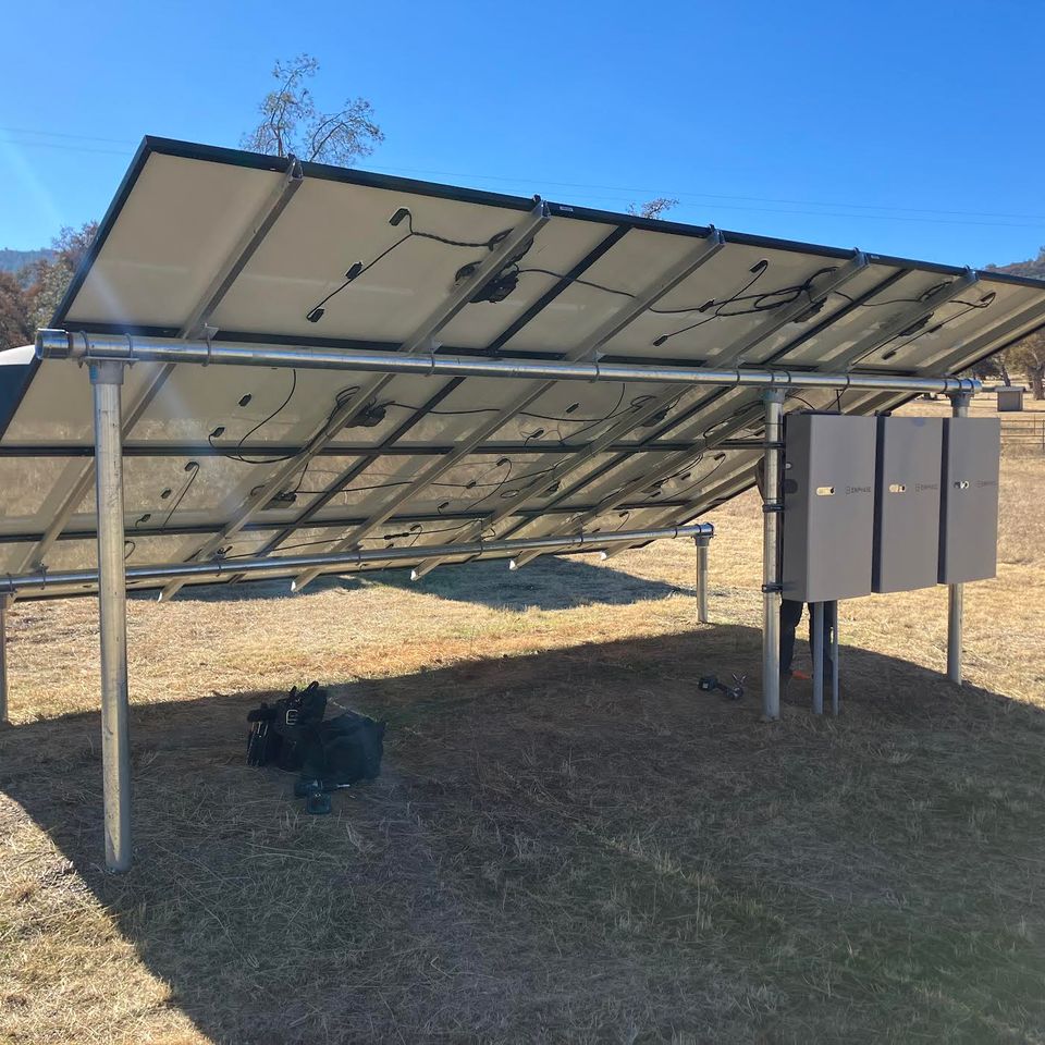 Ground mount solar