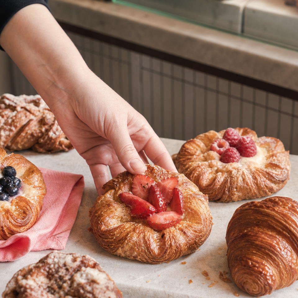Bakery behind the scenes