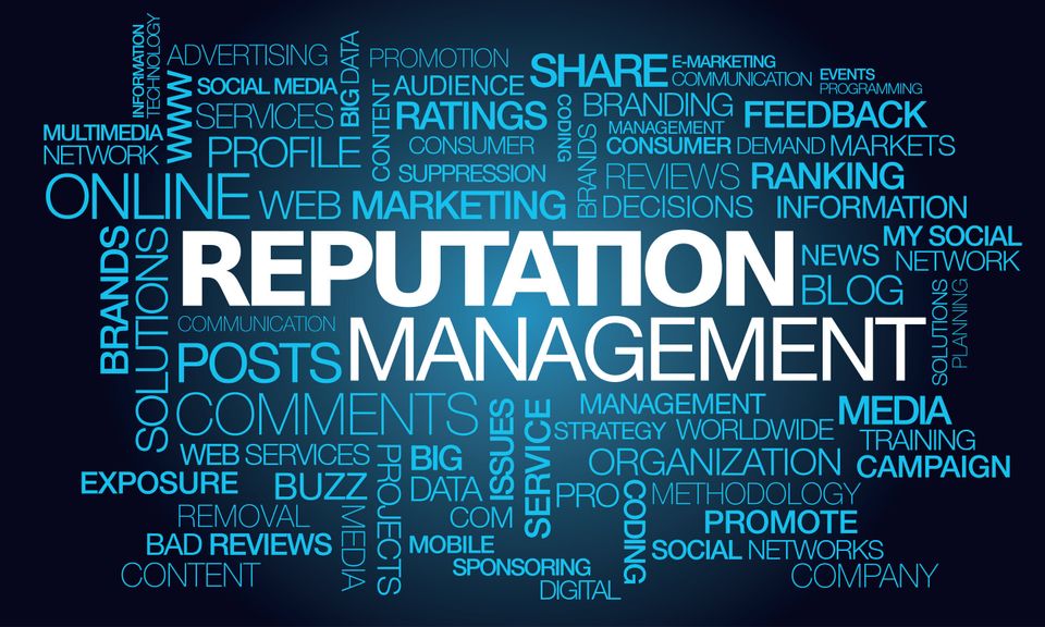 Online reputation management services